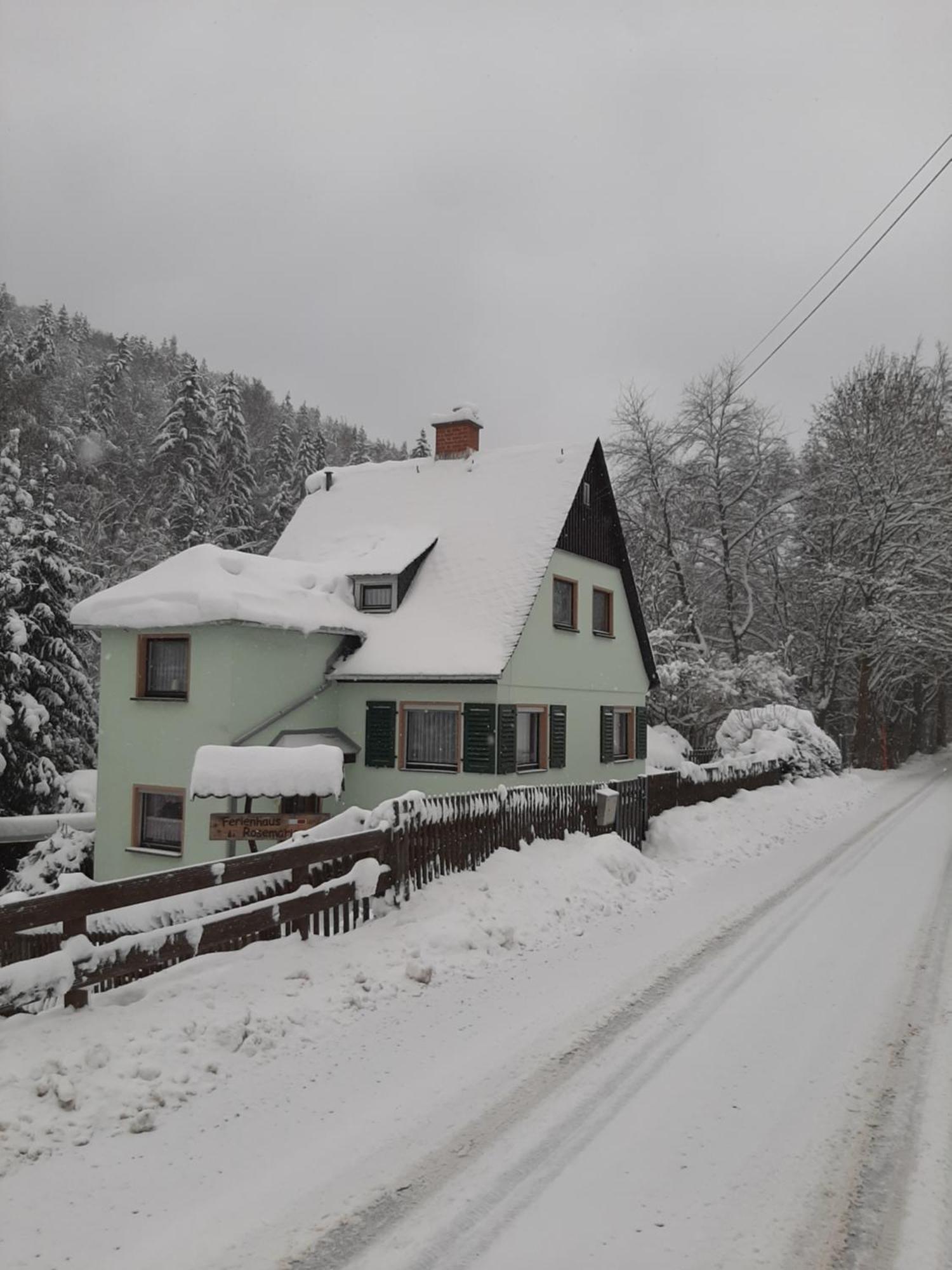 Ferienhaus Rosemarie Erlbach Vogtland Zewnętrze zdjęcie